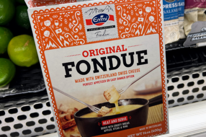 pre-packaged fondue mix